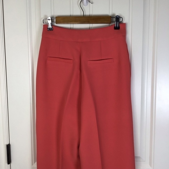 Ted Baker Sayakat Tailored Wide Leg Trouser in Coral Ted Baker Size 1. - Picture 6 of 10